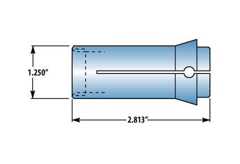 1K Collet 13/16 Round